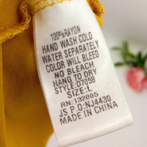 VICI ENTRO Tropical Vibe Cut Out Back Floral Print Tiered Sleeve Tunic Dress L - Picture 14 of 16